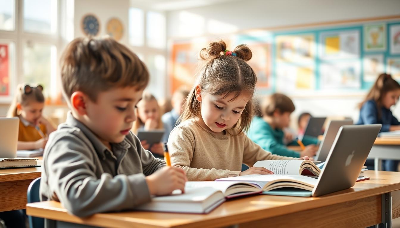 Student preparing for exams with study materials