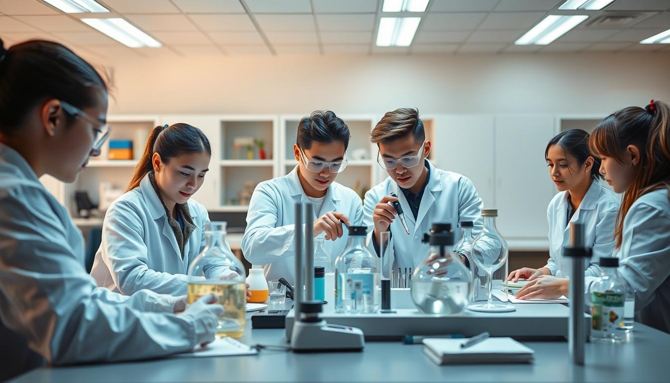 Student using online courses for flexible education