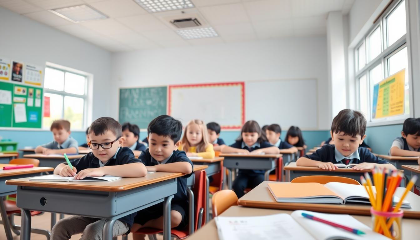 Student developing practical and academic skills